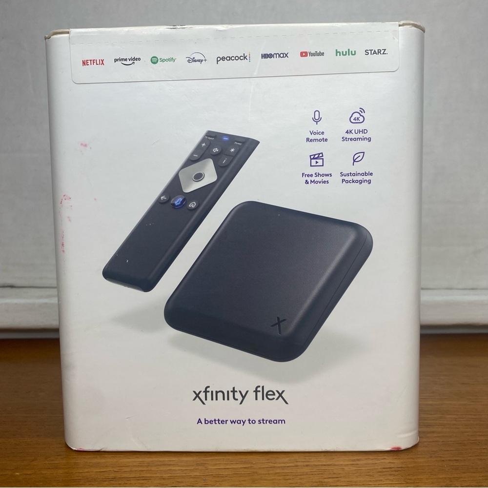 Xfinity Flex TV Stream Box 4K ⭐️ FACTORY SEALED ⭐️ NEW